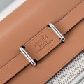「#4595」 Hermès Mini Herbag Kelly Mini Bag 20cm Leather Patchwork Silver Buckle