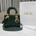 「#2036」6604  Dark green patent leather  20cm