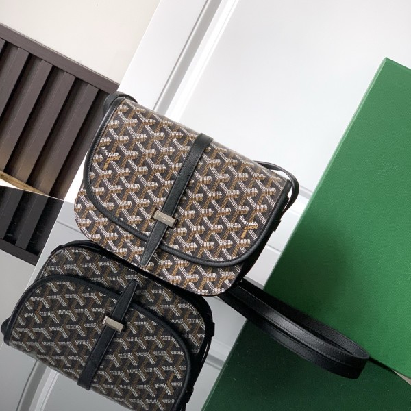 「#6360」Goyard - Belvédère - 8016 - 22 cm x 7 cm x 16 cm 「#6360」Goyard - Belvédère - 8016 - 22 cm x 7 cm x 16 cm