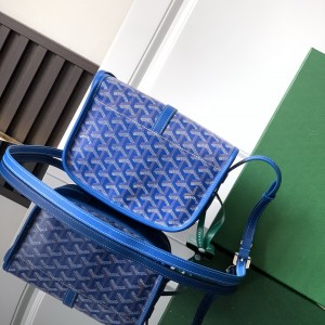 「#6363」Goyard - Belvédère  - 8016 - 22 cm x 7 cm x 16 cm 