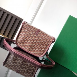 「#6364」Goyard - Belvédère  - 8016 - 22 cm x 7 cm x 16 cm 