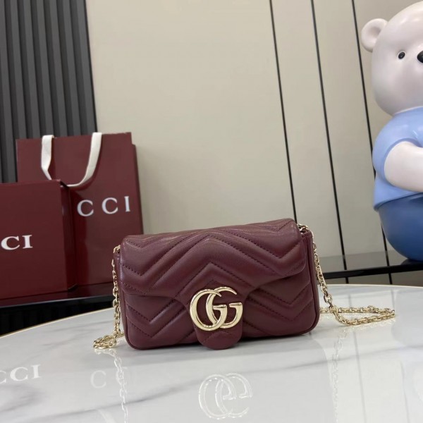 「#3096」GUCCI GG Marmont 841290 16.5x 9.5x 4.5