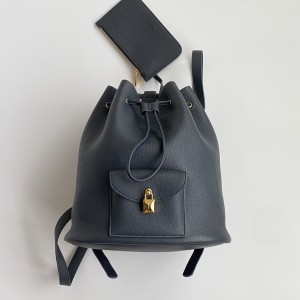 「#7004」Loro pian - L27 - 27cm ×26m × 14cm - Navy blue