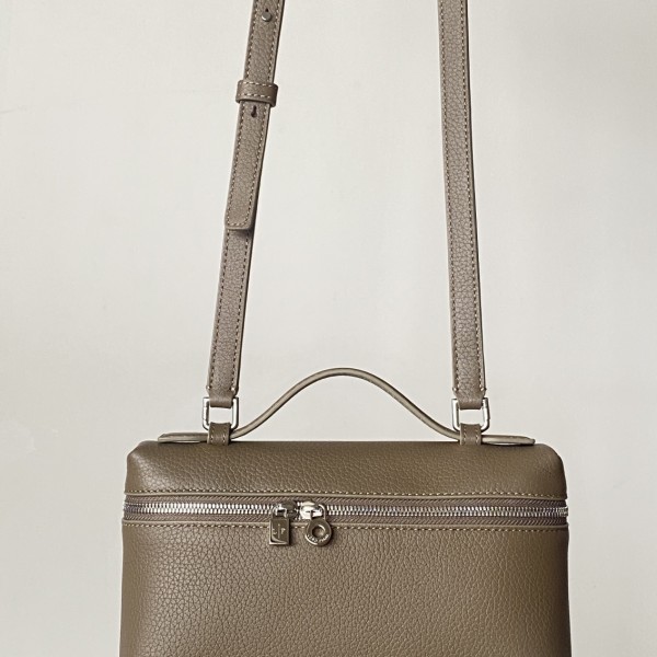 「#7007」Loro pian - L19 - 19cm×6.5cm×11cm - elephant gray