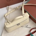 「#7017」Loro pian - L19 - 19x7x12cm - butter color