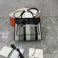 「#4612」Hermes Mini Patchwork Silver Buckle Hermes Herbag 25cm 「#4612」Hermes Mini Patchwork Silver Buckle Hermes Herbag 25cm