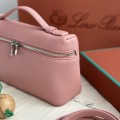 「#7024」Loro pian - L19 - 19x6.5x11cm - Rose powder