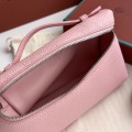 「#7025」Loro pian - L19 - 19x6.5x11cm - Sakura powder