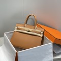 「#4076」 Hermès Golden Brown Birkin Bag 30cm