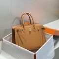 「#4076」 Hermès Golden Brown Birkin Bag 30cm