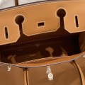「#4076」 Hermès Golden Brown Birkin Bag 30cm