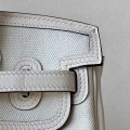 「#4647」 Hermes Cargo canvas and leather Swift bag Hermes Herbag 35cm