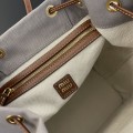 「#9022」 miumiu Sac à dos en toile 29.5*25*12.5