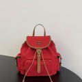「#9024」 miumiu Sac à dos en toile 29.5*25*12.5
