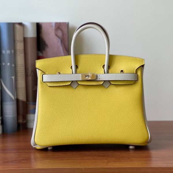 「#4678」Hermes Birkin three-tone epsom leather, gold buckle, hand-sewn wax thread 30cm