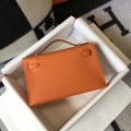 「#4084」 Hermès Orange Mini Kelly Bag No. 1, Gold Buckle 22*14*7cm 「#4084」 Hermès Orange Mini Kelly Bag No. 1, Gold Buckle 22*14*7cm