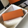 「#4084」 Hermès Orange Mini Kelly Bag No. 1, Gold Buckle 22*14*7cm 「#4084」 Hermès Orange Mini Kelly Bag No. 1, Gold Buckle 22*14*7cm