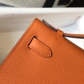 「#4084」 Hermès Orange Mini Kelly Bag No. 1, Gold Buckle 22*14*7cm 「#4084」 Hermès Orange Mini Kelly Bag No. 1, Gold Buckle 22*14*7cm