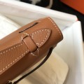 「#4087」 Hermes Golden Brown Mini Kelly Bag No. 1 Gold Buckle 22*14*7cm 「#4087」 Hermes Golden Brown Mini Kelly Bag No. 1 Gold Buckle 22*14*7cm