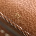 「#4087」 Hermes Golden Brown Mini Kelly Bag No. 1 Gold Buckle 22*14*7cm 「#4087」 Hermes Golden Brown Mini Kelly Bag No. 1 Gold Buckle 22*14*7cm