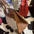 「#4699」 Hermès Birkin Bag Top Grade Lace Leather 30cm Silver Buckle 「#4699」 Hermès Birkin Bag Top Grade Lace Leather 30cm Silver Buckle