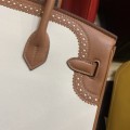 「#4699」 Hermès Birkin Bag Top Grade Lace Leather 30cm Silver Buckle 「#4699」 Hermès Birkin Bag Top Grade Lace Leather 30cm Silver Buckle