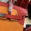 「#4700」 Hermès Birkin Bag Top Grade Lace Leather 30cm Silver Buckle 「#4700」 Hermès Birkin Bag Top Grade Lace Leather 30cm Silver Buckle