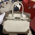 「#4703」 Hermès Birkin Bag Top Grade Lace Leather 30cm Silver Buckle 「#4703」 Hermès Birkin Bag Top Grade Lace Leather 30cm Silver Buckle