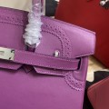 「#4707」 Hermès Birkin Bag Top Grade Lace Leather 30cm Silver Buckle 「#4707」 Hermès Birkin Bag Top Grade Lace Leather 30cm Silver Buckle