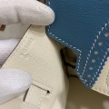 「#4710」 Hermès Birkin Bag Top Grade Lace Leather 30cm Silver Buckle 「#4710」 Hermès Birkin Bag Top Grade Lace Leather 30cm Silver Buckle
