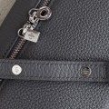 「#7057」Loro pian Extra Pocket L19 silver buckle -FAI8393 - 19x6.5x11cm - dark gray