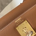 「#4010」 Hermes golden brown Kelly 25cm