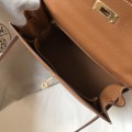 「#4010」 Hermes golden brown Kelly 25cm