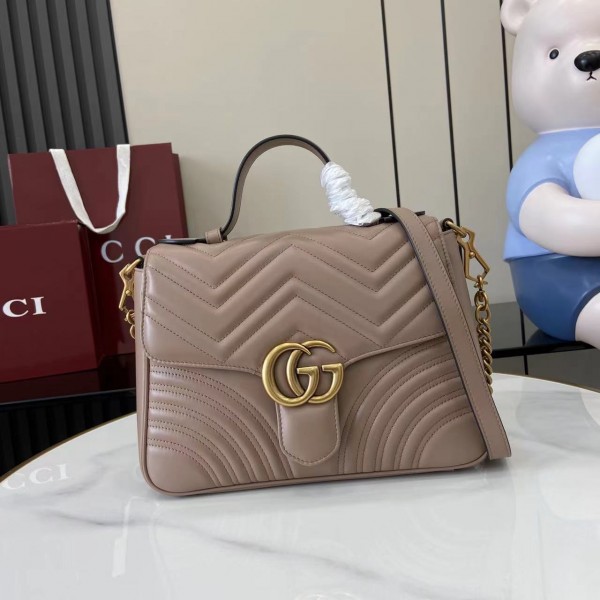 「#3152」GUCCI GG Marmont 498110 27x 19x 10.5