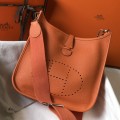 「#4099」 Hermès Orange Evelyne Bag 29cm 「#4099」 Hermès Orange Evelyne Bag 29cm