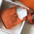「#4099」 Hermès Orange Evelyne Bag 29cm 「#4099」 Hermès Orange Evelyne Bag 29cm