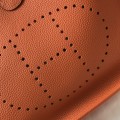 「#4099」 Hermès Orange Evelyne Bag 29cm 「#4099」 Hermès Orange Evelyne Bag 29cm