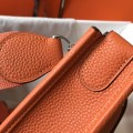 「#4099」 Hermès Orange Evelyne Bag 29cm 「#4099」 Hermès Orange Evelyne Bag 29cm