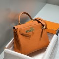 「#4001」 Hermes Orange Mini Kelly 20cm 「#4001」 Hermes Orange Mini Kelly 20cm