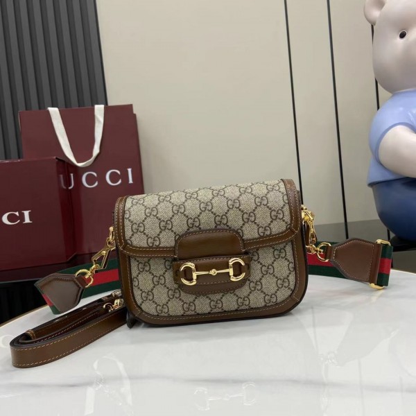 「#3235」GUCCI Horsebit  658574 20.5x 14.5x 5