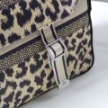 「#2047」dior  Campbag  Leopard   28.5x25x12cm