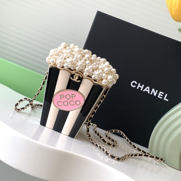 「#10001」Chanel popcorn bag AS5217 11*16*7cm