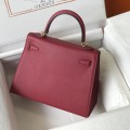 「#4008」 Hermes Ruby Red Kelly 25cm