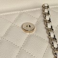 「#10002」Chanel Dark Horse Kelly Long Handle Bag Lychee Cowhide 19*10*4.5cm
