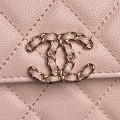 「#10007」Chanel Dark Horse Kelly Long Handle Bag Lychee Cowhide 19*10*4.5cm