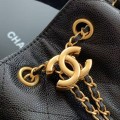 「#10009」 Chanel ball grain leather hip hop bag Chanel hobo underarm bag 69AS5293 30*26*14cm