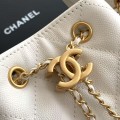 「#10011」 Chanel ball grain leather hip hop bag Chanel hobo underarm bag 69AS5293 30*26*14cm