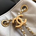 「#10012」 Chanel ball grain leather hip hop bag Chanel hobo underarm bag 69AS5293 30*26*14cm
