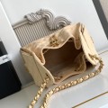 「#10013」 Chanel ball grain leather hip hop bag Chanel hobo underarm bag 69AS5293 30*26*14cm