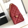 「#10014」 Chanel ball grain leather hip hop bag Chanel hobo underarm bag 69AS5293 30*26*14cm